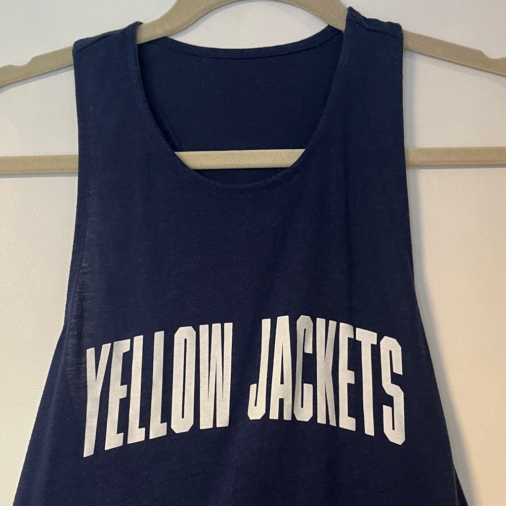 Adidas Georgia Tech Yellow Jackets Navy Tank Top